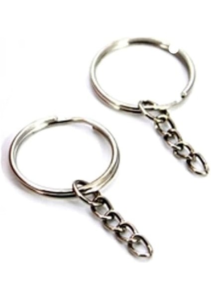 Anahtarlık Zinciri (50 Adet) Küçük Gümüş fiyatları