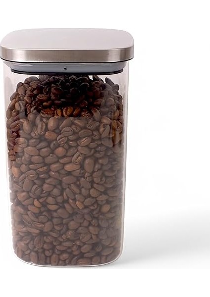 1100ML Sızdırmaz Vakumlu Metal Kapaklı Borosilikat Cam Kavanoz – Hava Geçirmez &amp; Dayanıklı Gıda Saklama Kabı (10CM x 17CM) fiyatları