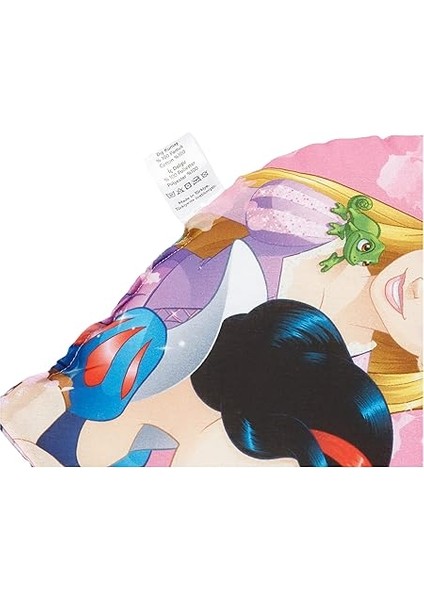 Disney Princess Heart Lisanslı Karakter BASKILI%100 Pamuk Kırlent, Pembe, Kalp 40X40 cm fırsatları