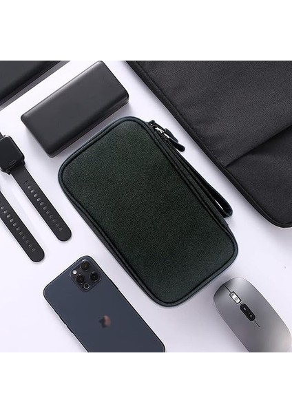 Organizatörü Elektronik Aksesuarlar Taşıma Çantası Cep Telefonu Saklamak Için Teknik Çanta Kesesi Sd Kartlar Kablolar Şarj Cihazı Bankası Kabloları Fare Kulaklık Kalemleri (Orta Boy) modelleri