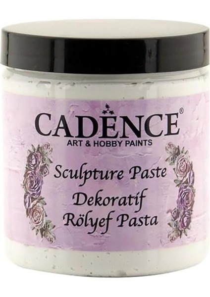 Sculpture Paste 250 ml Beyaz Tek Ebat