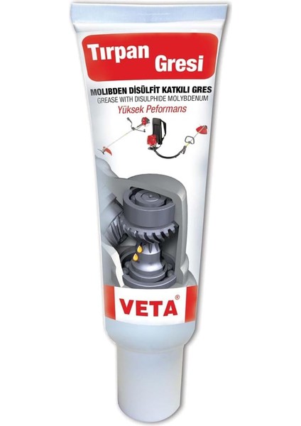 GR150 Gres Yağı 150 ml - Tırpan Motoru/spiral/mil/şaft/dişli