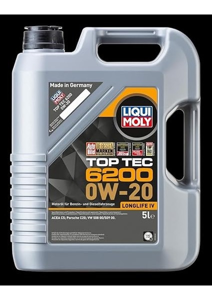 Moly Top Tec 6200 0W-20 4 Lt Motor Yağı modelleri