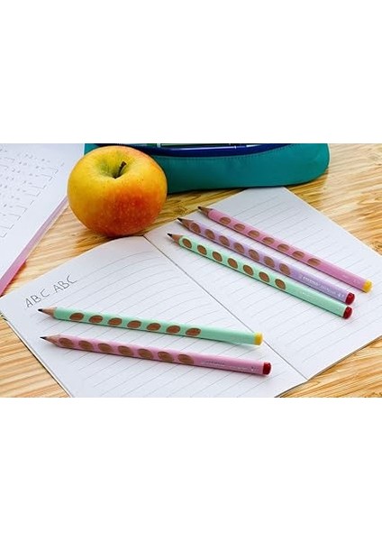 Easygraph - Ergonomik Kurşun Kalem - Sağ El - Pastel Lila fırsatları