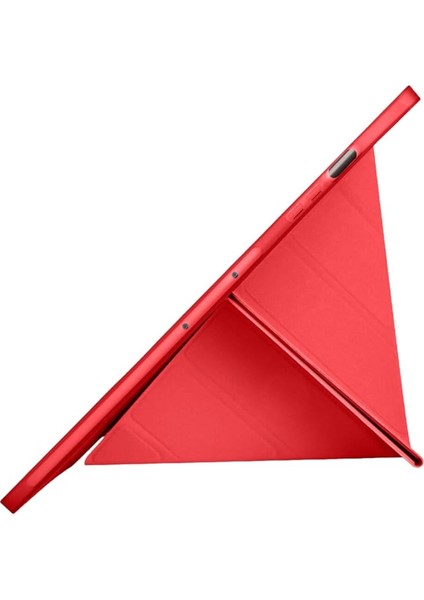 Tab S10 Plus Uyumlu 12,4 Inç Kılıf Fuchsia Akıllı Kalem Bölmeli Standlı Tri Folding Smart Kılıf Koyu Yeşil fırsatları