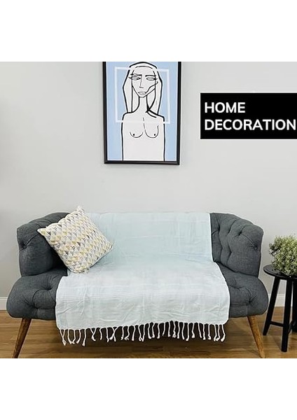 Pamuk Extra Large (90 x 180 Cm) Peştemal Plaj Havlusu, Oeko-Tex Sertifikalı, Süper Yumuşak Deniz Havlusu, Hafif, Kum Tutmaz, Yıkanmış, Hızlı Kurur(Nane) modelleri