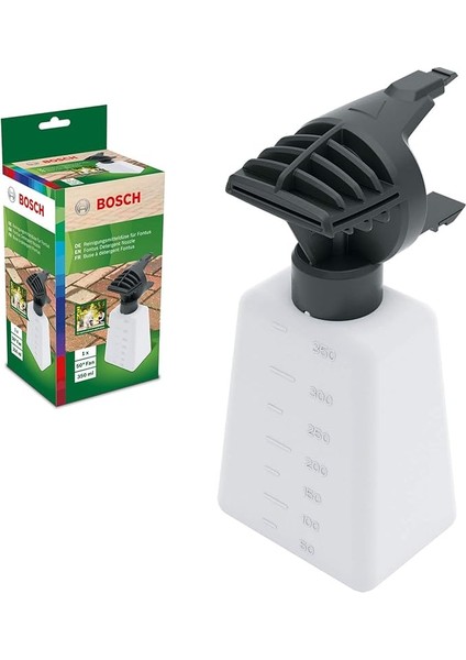 Professional Accessories Yüksek Basınçlı Temizleyici Için Aksesuar (Bosch Fontus Başlığı, Püskürtme Temizleme Maddesi Başlığı, Şişe Kapasitesi: 350 Ml, Kartonda)