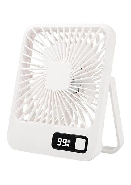 Şarjlı Taşınabilir Sessiz Masa Vantilatörü, 1 Adet, 180° Ayarlanabilir, 5 Hız, LED Göstergeli, Type-C Şarj Edilebilir, Portatif Mini Fan modelleri