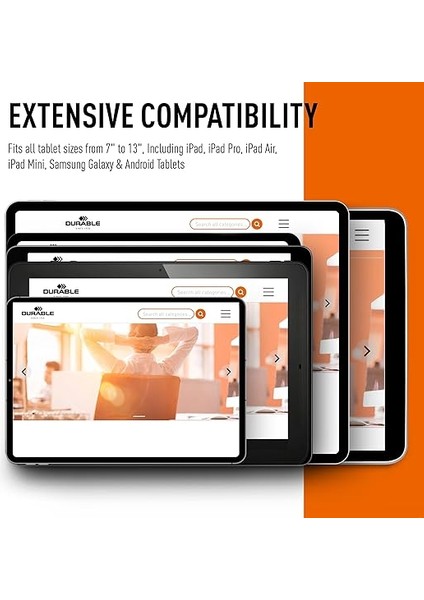 893323 Duvar Montajlı Tablet Tutucu, Gümüş/antrasit fırsatları