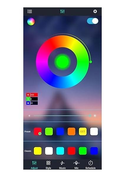 Şerit LED Kontrol Cihazları - Bluetooth, Sese ve Müziğe Duyarlı, 24 Tuşlu - 6 Amper, 10 Metreye Kadar Rgb Şerit LED Çalıştırır (1, Bluetooth Kontrol Cihazı) fiyatları
