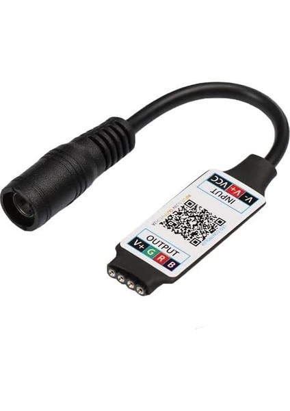 Şerit LED Kontrol Cihazları - Bluetooth, Sese ve Müziğe Duyarlı, 24 Tuşlu - 6 Amper, 10 Metreye Kadar Rgb Şerit LED Çalıştırır (1, Bluetooth Kontrol Cihazı) fırsatları