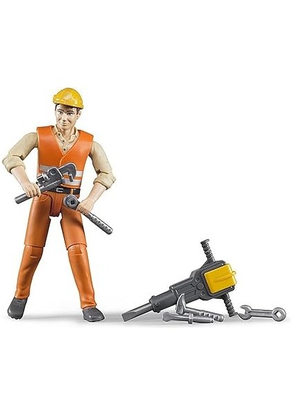 Bworld B World - Inşaat Işçisi ve Aksesuarları Ölçekli Model fiyatları