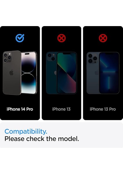 iPhone 14 Pro Cam Ekran Koruyucu Kolay Kurulum Glas.tr Alignmaster Full Cover (2 Adet) Black - AGL05216 fiyatları