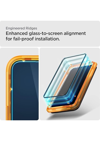 iPhone 14 Pro Cam Ekran Koruyucu Kolay Kurulum Glas.tr Alignmaster Full Cover (2 Adet) Black - AGL05216 indirimleri