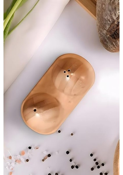 Tuzluk Biberlik Seti, 2'li Yumurta Şeklinde, Ahşap Standlı, Modern Mutfak Aksesuarı modelleri