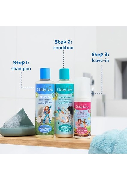 Farm Kuru ve Kıvırcık Saçlar Için Hindistan Cevizi Özlü Şampuan 250ML indirimleri