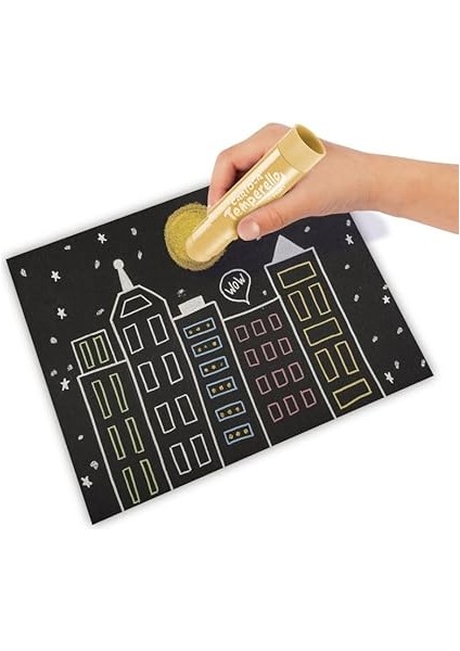 Temperello Stick Poster Boyama Kalemi Metalik 6'li fiyatları