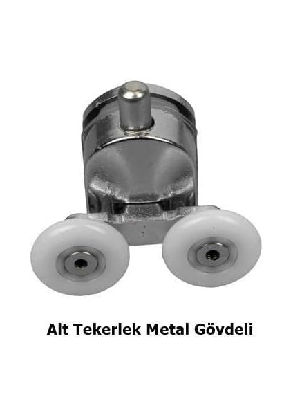 Duşakabin Tekerleği Cam Kabin Tekeri Rulman Metal Gövdeli 8 Li Set Teker Çapı 22 mm fırsatları