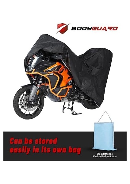 Miflonlu Motosiklet Brandası Su Geçirmez -Ic Yuzeyi Miflon Kapli - Beden- Siyah (X Large Topcase) fiyatları