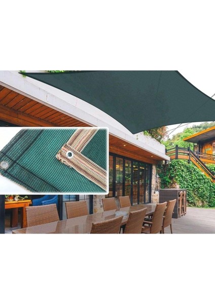 File 4x5 M Bahçe Gölgeliği Yeşil Gölgelik Örtü Kumaş Delikli Gölgelik Gölgeleme Filesi fiyatları