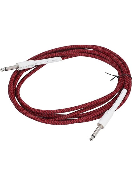 1/4 Inç Düz Erkek Kablo Alet Kablosu 10FT, Çok Yönlü Kullanım, Geniş Uyumluluk, Düşük Zayıflama, Nı Kaplama, Pvc Kılıf, Gelişmiş Iletkenlik