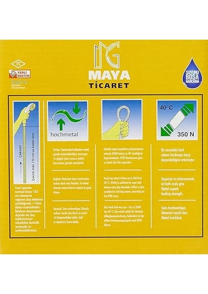 Ip Örgülü Duş Spirali indirimleri