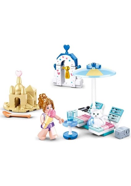 Girl's Dream Sahil Partisi Yapım Seti, 102 Parça