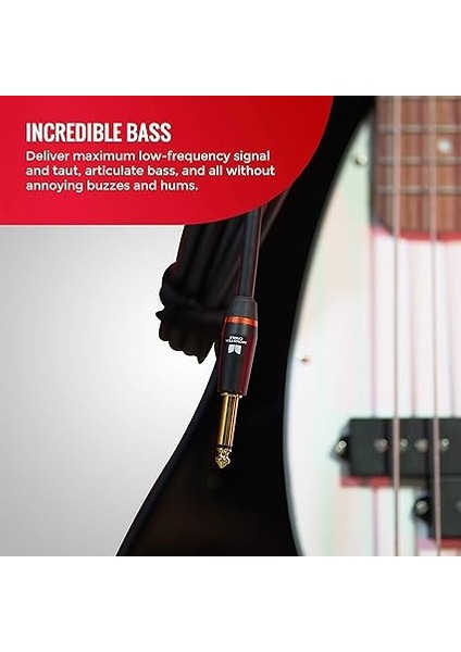 Prolink Monster Bass® Instrument Cable - Straight To Straight | 3.6mt fırsatları