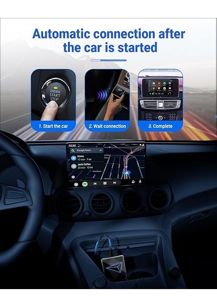 A2 Air Wireless Android Auto Kablosuz Araç Interface indirimleri