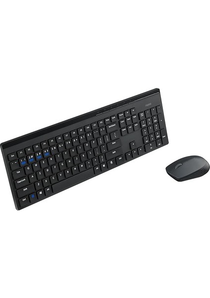 8110M Bluetooth Wireless Kablosuz Klavye Mouse Set Türkçe Q