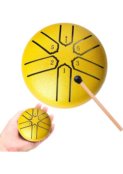 Çelik Dil Davul (Altın)