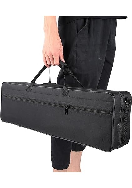 Pirinç Soprano Düz Saksafon Gümüş Kaplama Tüp Altın Anahtar Sax Profesyonel ve Ev Kullanımı Için Taşıma Çantası ile indirimleri