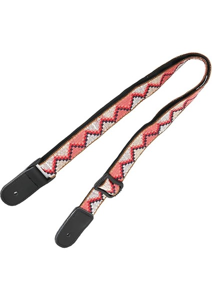 Bohem Deseni Ukulele Kayış Zarif Bohemian Naylon Deri Kayış Ayarlanabilir Uzunluk Tazı Tazaları Ile Tamamlı Teslim Kurum Kırakları ve Viyetleri Ukulele Müzikleri (Stil)