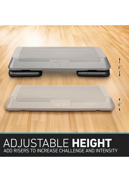 Step Circuit Size Aerobic Platform, Circuit Size Steppers For Exercise With Risers For Adjustable Home Workout, Stair Stepper For Exercise And Home Gym modelleri