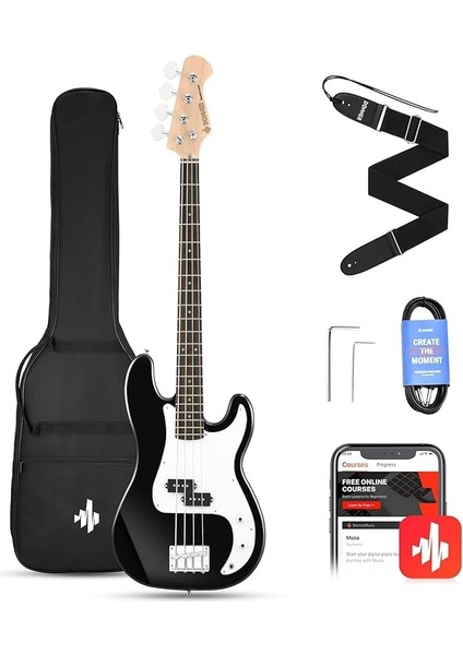 DPB-510 Pb-Style Bas Gitar Seti (Siyah)