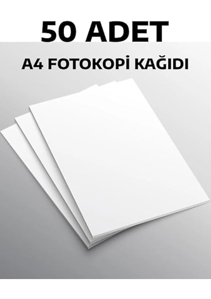 50 Adet A4 Kağıt Fotokopi Kağıdı fiyatları