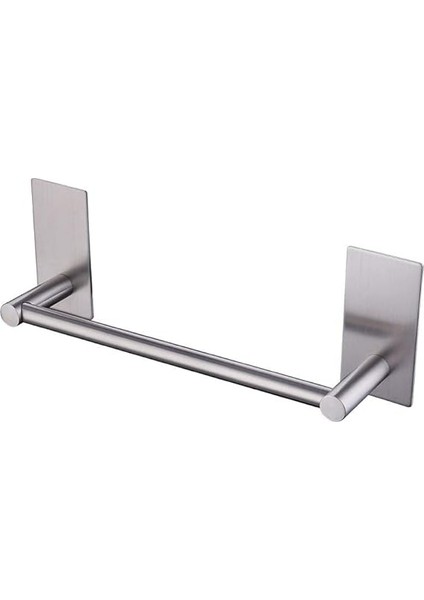 Paslanmaz Çelik 30CM Havluluk ve Tuvalet Kağıtlığı Set - Inox - Kendinden Yapışkanlı fiyatları