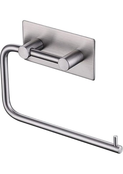 Paslanmaz Çelik 30CM Havluluk ve Tuvalet Kağıtlığı Set - Inox - Kendinden Yapışkanlı modelleri