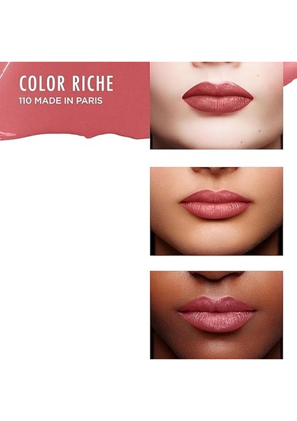 Parıs Color Riche Saten Bitişli Ruj - 110 Made In Paris Nude indirimleri