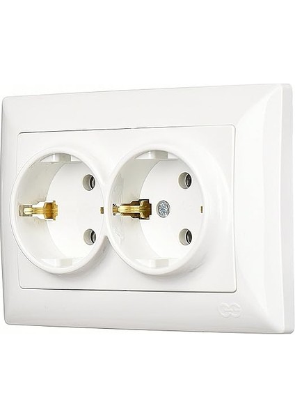 Visage Beyaz Ikili Topraklı Priz fiyatları