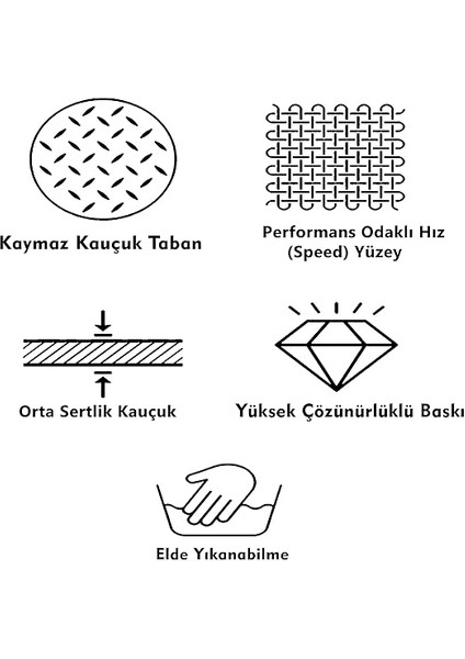 Gaming Mouse Pad 70X30 Samurai Mouse Pad Xl Büyük Dikişli Oyuncu Mouse Pad Speed Mousepad (Samurai, 70X30 Cm) indirimleri