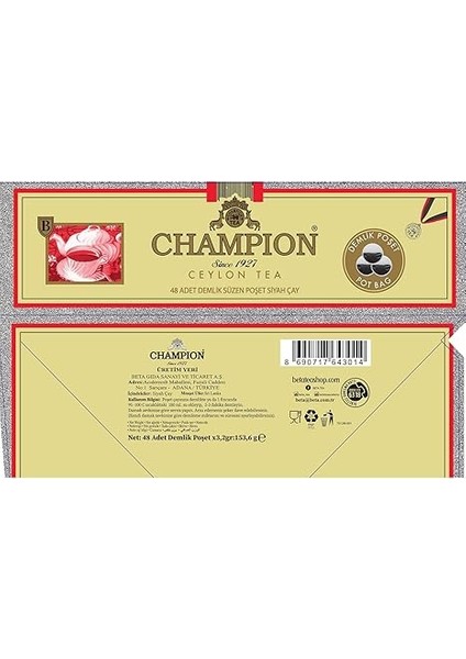 Poşet 48 x 3,2 gr fırsatları