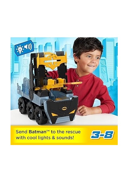 Imaginext Dc Super Friends™ Dönüşebilen Bat-Tank™ Imaginext Dc Super Friends Dönüşebilen Bat-Tank ve Batman Figürü, Işık ve Ses Efektleri HVY04 fiyatları