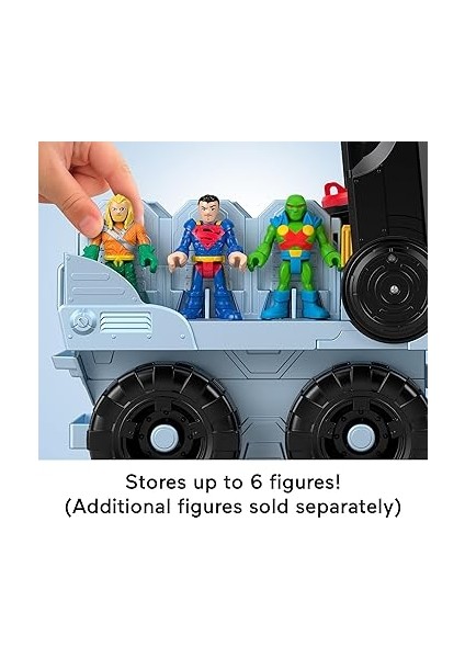 Imaginext Dc Super Friends™ Dönüşebilen Bat-Tank™ Imaginext Dc Super Friends Dönüşebilen Bat-Tank ve Batman Figürü, Işık ve Ses Efektleri HVY04 indirimleri