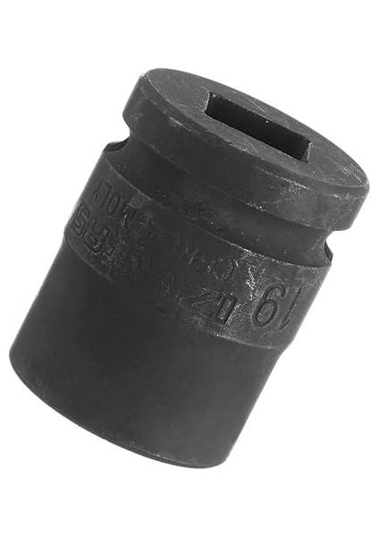 1113067019 19 mm 1/2" Altı Köşe Havalı Lokma Anahtar, Siyah, 19 mm fırsatları