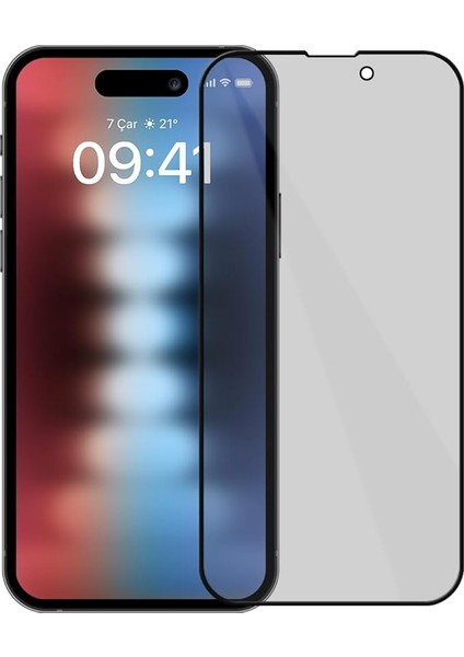 Labs iPhone 15 ile Uyumlu 5d Privacy Hayalet Ekran Koruyucu fırsatları