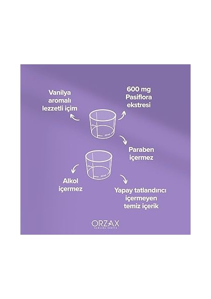 Ocean Passiflora 600 Mg Takviye Edici Gıda Şurubu 150 ml modelleri