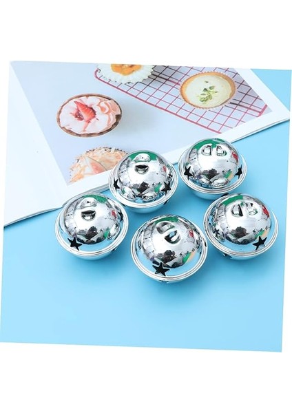21 Adet Noel Çanları Kurdele Askılı Çan Seti 20 Adet 4cm 10M Jingle Bell Süslemeleri modelleri