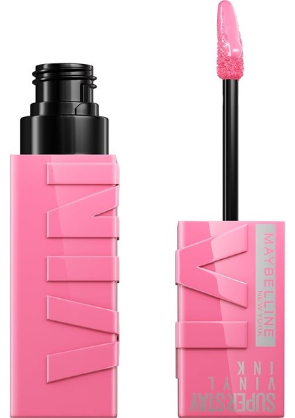 New York Super Stay Vinyl Ink Uzun Süre Kalıcı Likit Parlak Ruj 155 Upbeat