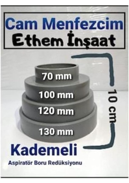 Borusu Dönüştürücü 4 Kademeli Redüksiyonu